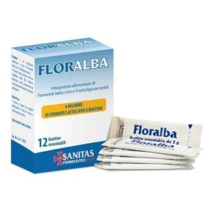 Floralba Integratore di Probiotici 12 Bustine