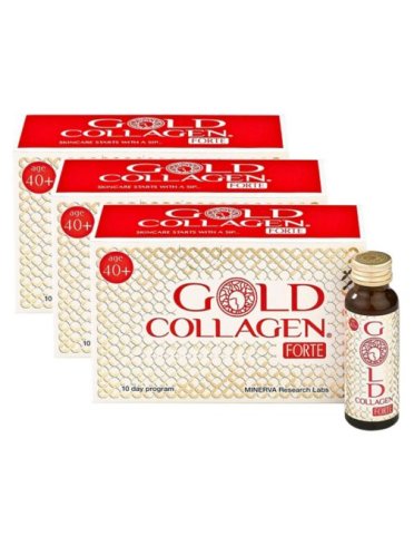 Gold collagen forte trattamento mensile 30 flaconi