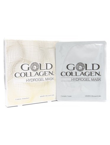 Gold collagen hydrogel mask
