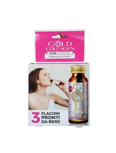 Gold collagen pure weekend 3 flaconi 50 ml