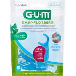 Gum Easy Flossers Forcella Interdentale 30 Pezzi