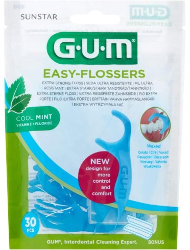 Gum easy flossers forcella interdentale 30 pezzi