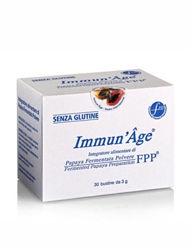 Named immun'age - integratore antiossidante con papaya fermentata - 30 bustine