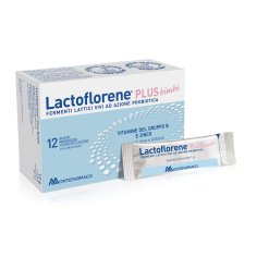 Lactoflorene Plus Bimbi - Integratore di Fermenti Lattici - 12 Bustine