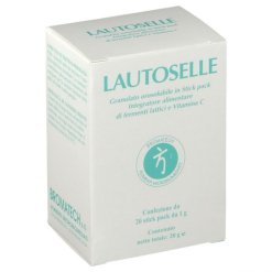 Lautoselle - Integratore di Fermenti Lattici con Vitamina C - 20 Bustine
