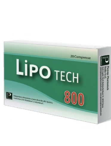 Lipotech 800 integratore sistema nervoso 20 compresse