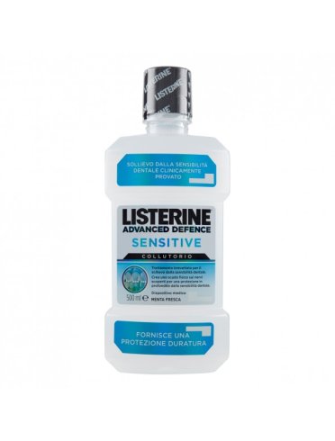 Listerine advanced defence sensitive collutorio 500 ml