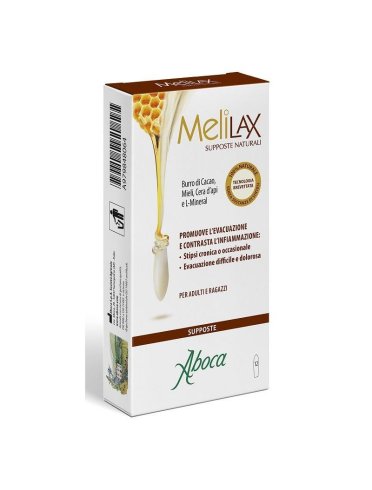 Aboca melilax - microclisma evacuativo - 12 supposte