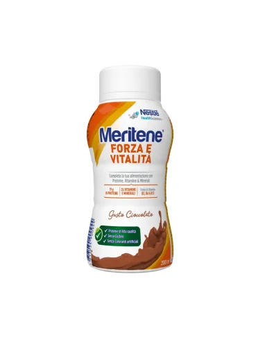Meritene drink cioccolato alimento arricchito 200 ml Meritene drink cioccolato alimento arricchito 200 ml