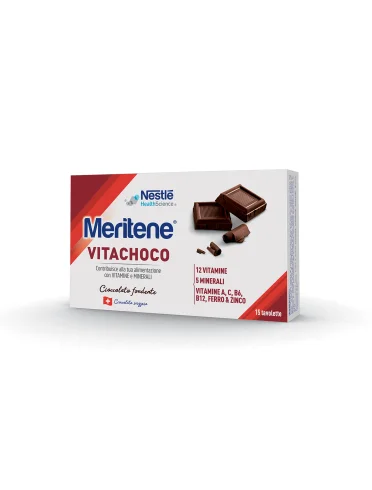 Meritene vitachoco gusto cioccolato fondente 15 cioccolatini Meritene vitachoco gusto cioccolato fondente 15 cioccolatini