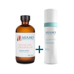 Miamo Kit Glycolic Acid Exfoliator 3,8% 120 ML + Triple Brightening Cream 50 ML