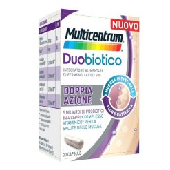 Multicentrum Duobiotico - Integratore di Fermenti Lattici - 20 Capsule
