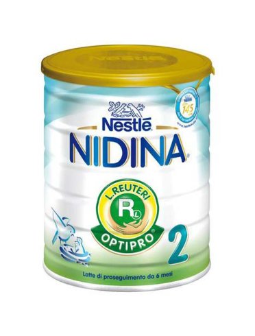 Nidina optipro reuteri 2 - latte in polvere di proseguimento - 800 g
