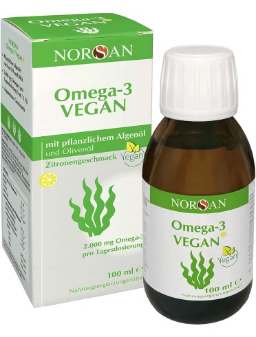 Norsan omega 3 vegano 100 ml al gusto di limone