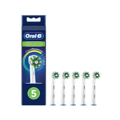 Oral-B - Testine di Ricambio Cross Action per Spazzolino Elettrico - 5 Testine