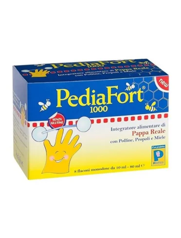 Pediafort 1000 8 flaconcini 10 ml Pediafort 1000 8 flaconcini 10 ml