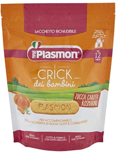 Plasmon crick zucca/carota/rosmarino 100 g