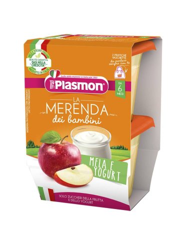 Plasmon mela yogurt as 2 x 120 g