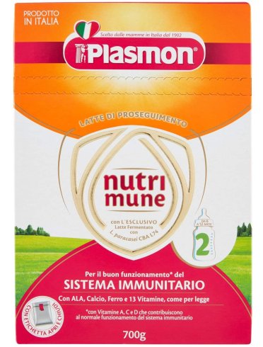 Plasmon nutrimune latte stage 2 polvere 700 g