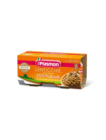 Plasmon omogeneizzato lenticchie 2 x 80 g