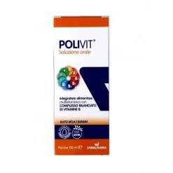 POLIVIT-B SOLUZIONE ORALE GUSTO MELA BANANA 100 ML