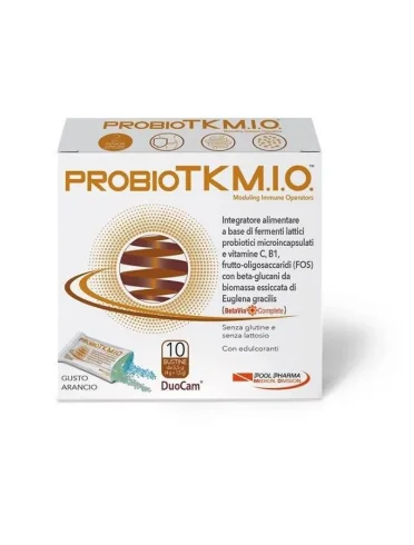 Probiotkm.i.o - integratore di fermenti lattici e probiotici - 10 bustine Probiotkm.i.o - integratore di fermenti lattici e probiotici - 10 bustine