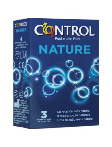 Profilattico control new nature 2.0 3 pezzi