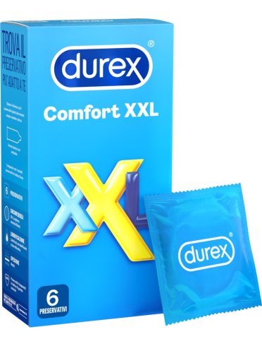 Durex preservativo comfort xxl 6 pezzi