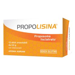 Propolisina Agrumi - Integratore per il Mal di Gola Gusto Frutti di Bosco - 12 Stick