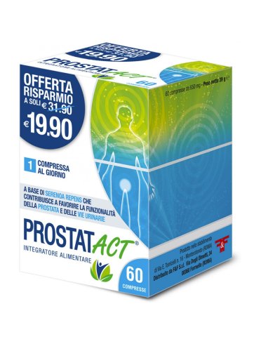 Prostat act integratore vie urinarie 60 compresse