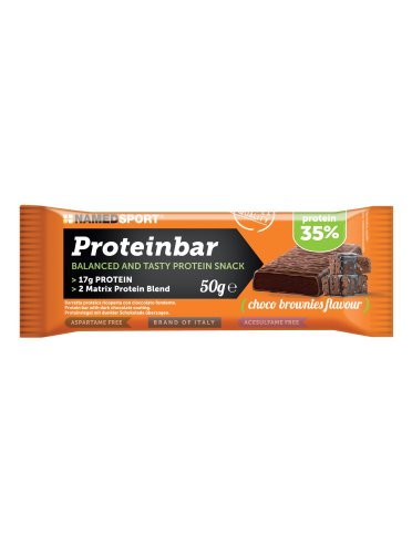 Named sport proteinbar - barretta proteica - gusto brownie