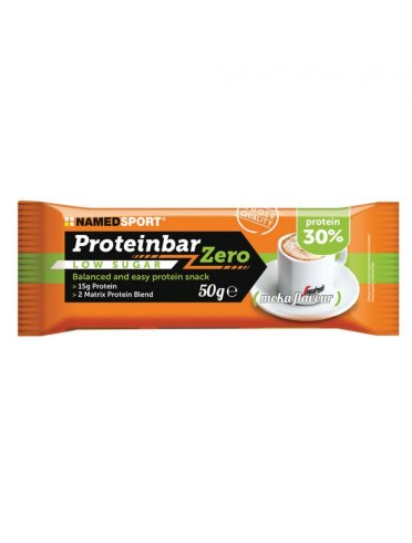 Named sport proteinbar - barretta proteica - gusto zero moka