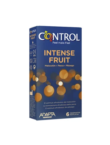 Profilattico control intense fruit 6 pezzi Profilattico control intense fruit 6 pezzi
