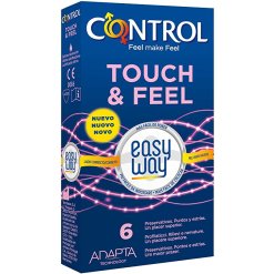 Profilattico Control Touch & Feel Easy Way 6 Pezzi