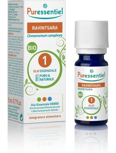 Puressentiel ravinstara olio essenziale bio 10 ml