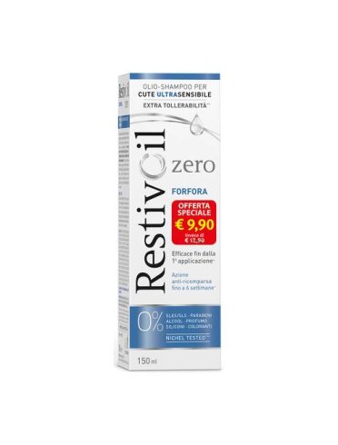 Restivoil zero - olio-shampoo anti-forfora per capelli sensibile - 150 ml