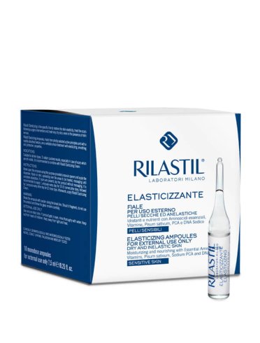 Rilastil elasticizzante - fiale corpo leviganti per tutti i tipi di pelle - 10 fiale