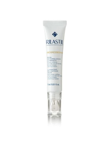 Rilastil progression hd - crema contorno occhi illuminante - 15 ml