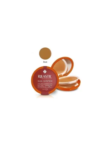 Rilastil sun system photo protection therapy spf50+ compatto dore' 10 ml Rilastil sun system photo protection therapy spf50+ compatto dore' 10 ml