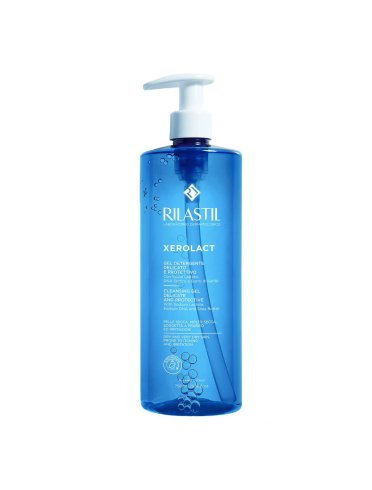 Rilastil xerolact - gel detergente viso e corpo per pelle secca - 750 ml
