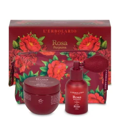 ROSA PURPUREA BEAUTY POCHETTE FASCINOSA PROFUMO 30 ML + CREMA PROFUMATA CORPO 75 ML EDIZIONE LIMITATA 2 PEZZI
