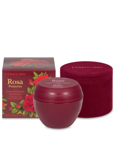 L'erbolario rosa purpurea - crema corpo profumata - 200 ml