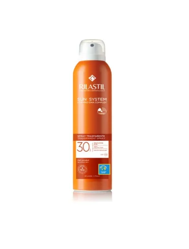 Rilastil sun system - spray solare trasparente protezione alta spf 30 - 200 ml Rilastil sun system - spray solare trasparente protezione alta spf 30 - 200 ml