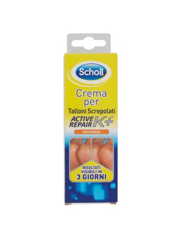 Scholl active repair k+ crema per talloni screpolati 60 ml