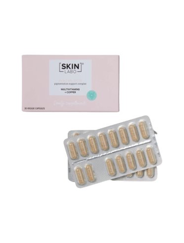 Skinlabo skin dark spots - integratore a base di vitamine e rame - 30 capsule