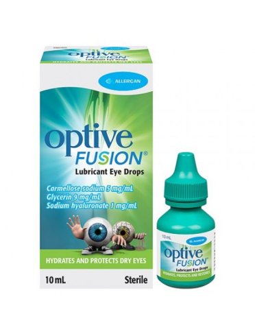 Soluzione oftalmica optive fusion 10 ml
