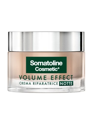 Somatoline cosmetic volume effect - crema viso riparatrice notte - 50 ml
