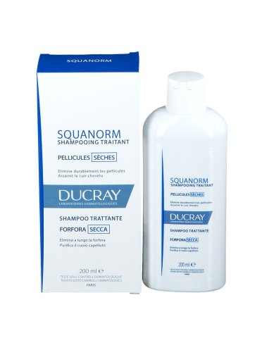 Ducray squanorm - shampoo anti-forfora secca - 200 ml