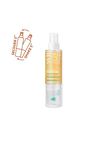 Svr sun secure - acqua solare spray protettiva corpo con protezione molto alta spf 50 - 200 ml