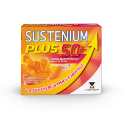 Sustenium Plus 50+ Integratore Energia Fisica e Mentale 16 Bustine